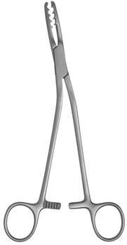 Walton Cartilage Clamp, Slightly Curved, 8" (20.0 Cm)